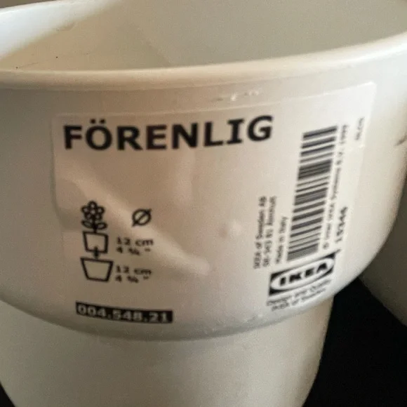 ‘made in Italy’ NWT! assorted pots 🪴🎍 grey & white unused/like new with tags - Picture 4 of 7